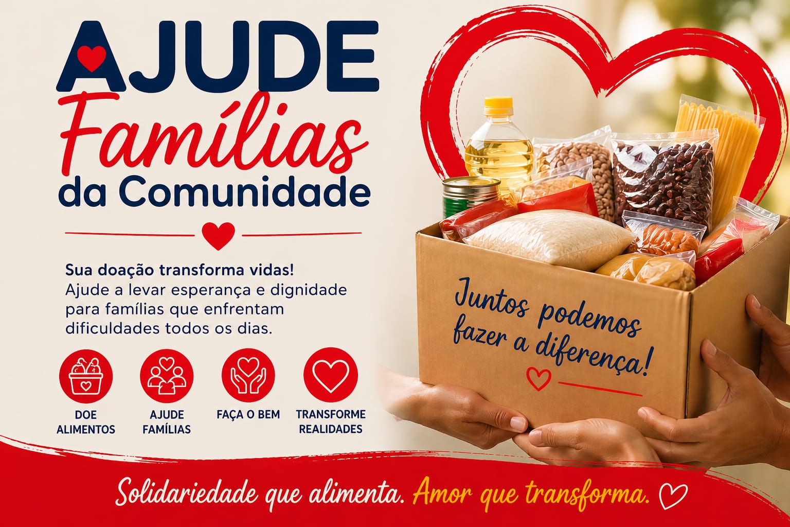 Ajude Famílias da Comunidade