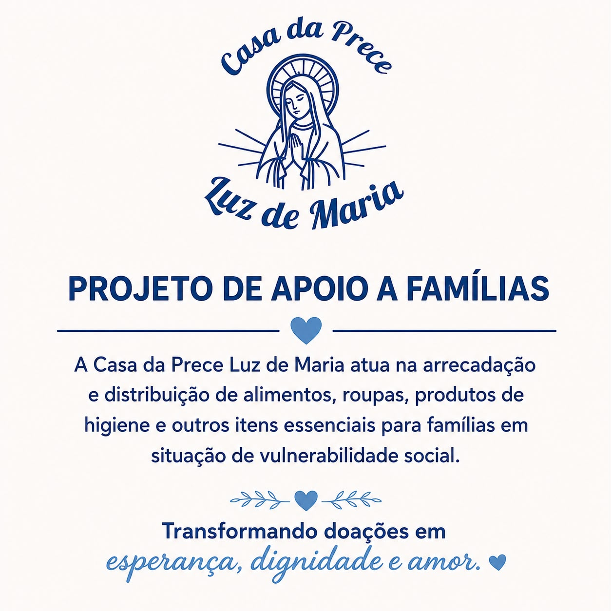 CASA DA PRECE LUZ DE MARIA