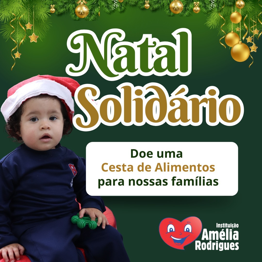NATAL SOLIDÁRIO AMÉLIA RODRIGUES