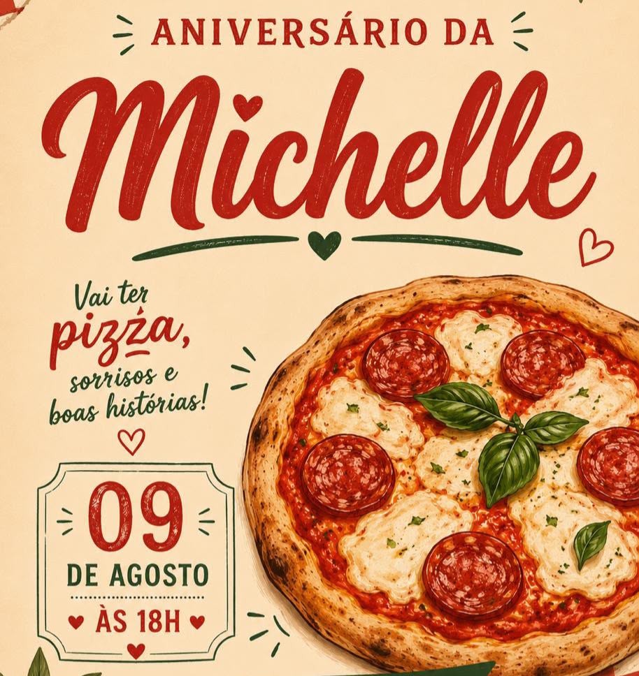 ANIVERSÁRIO DA MICHELLE